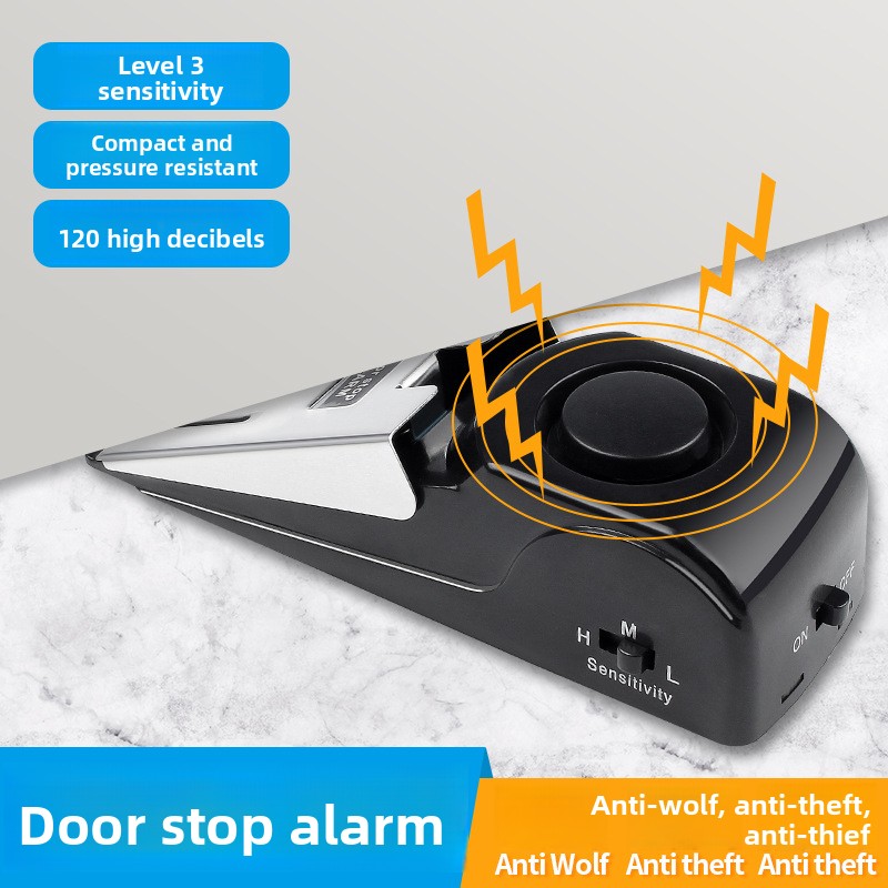 Door Stop Alarm - Женский бытовой дверной стопор, устройство предотвращения