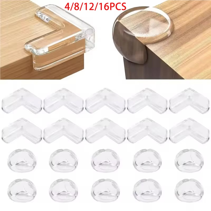 Outlet Cover Baby - Защитные силиконовые накладки на углы стола