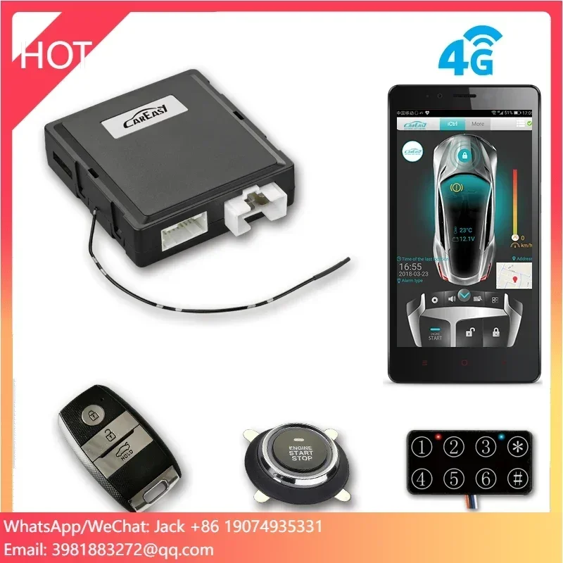 Door Stop Alarm - Автомобильная сигнализация 4G GPS/GSM с системой