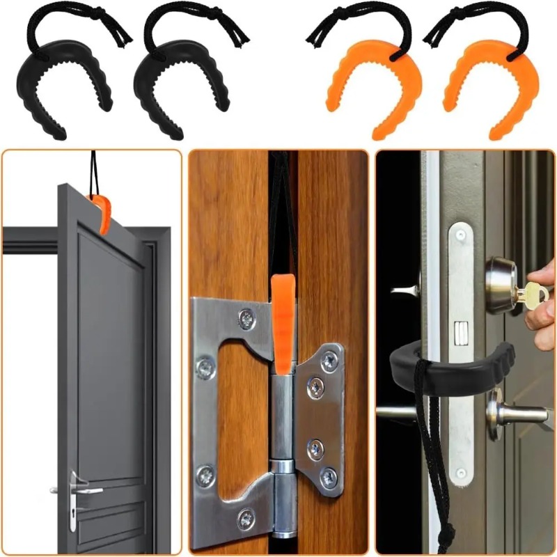 Door Stop Alarm - Простой в использовании резиновый дверной замяг