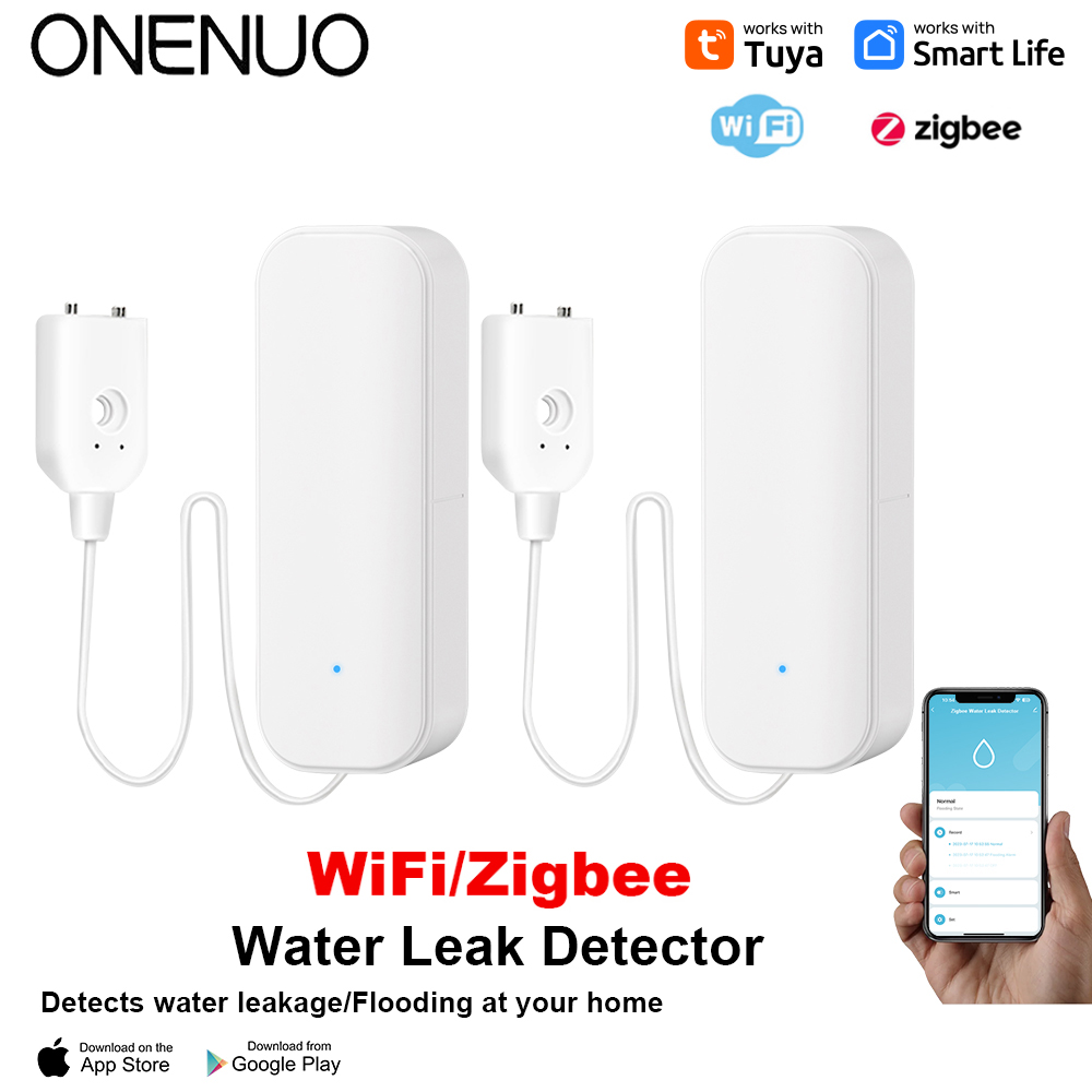 Water Alarm Sensor - Датчик уровня воды Wi-Fi/Zigbee, сигнализация об