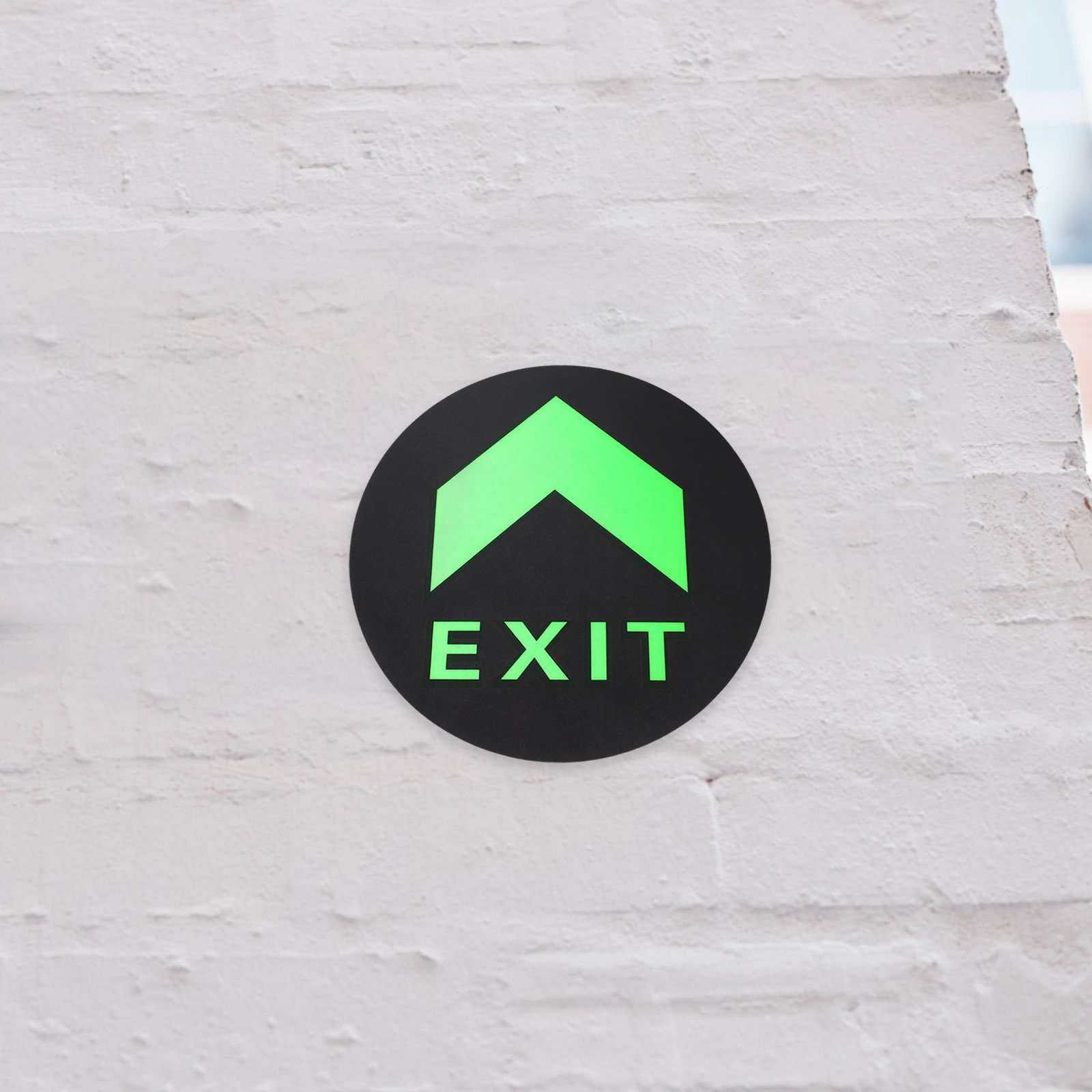 Emergency Exit Sign - Набор из 5 светящихся в темноте