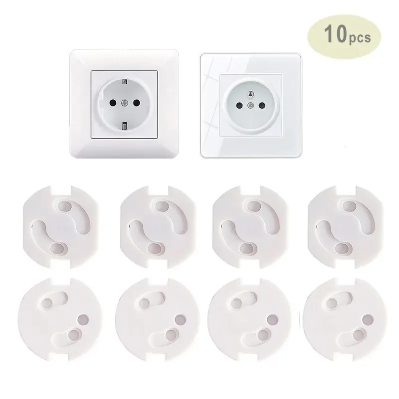 Outlet Cover Baby - vvocci 10 шт. Защитные пластиковые заглушки