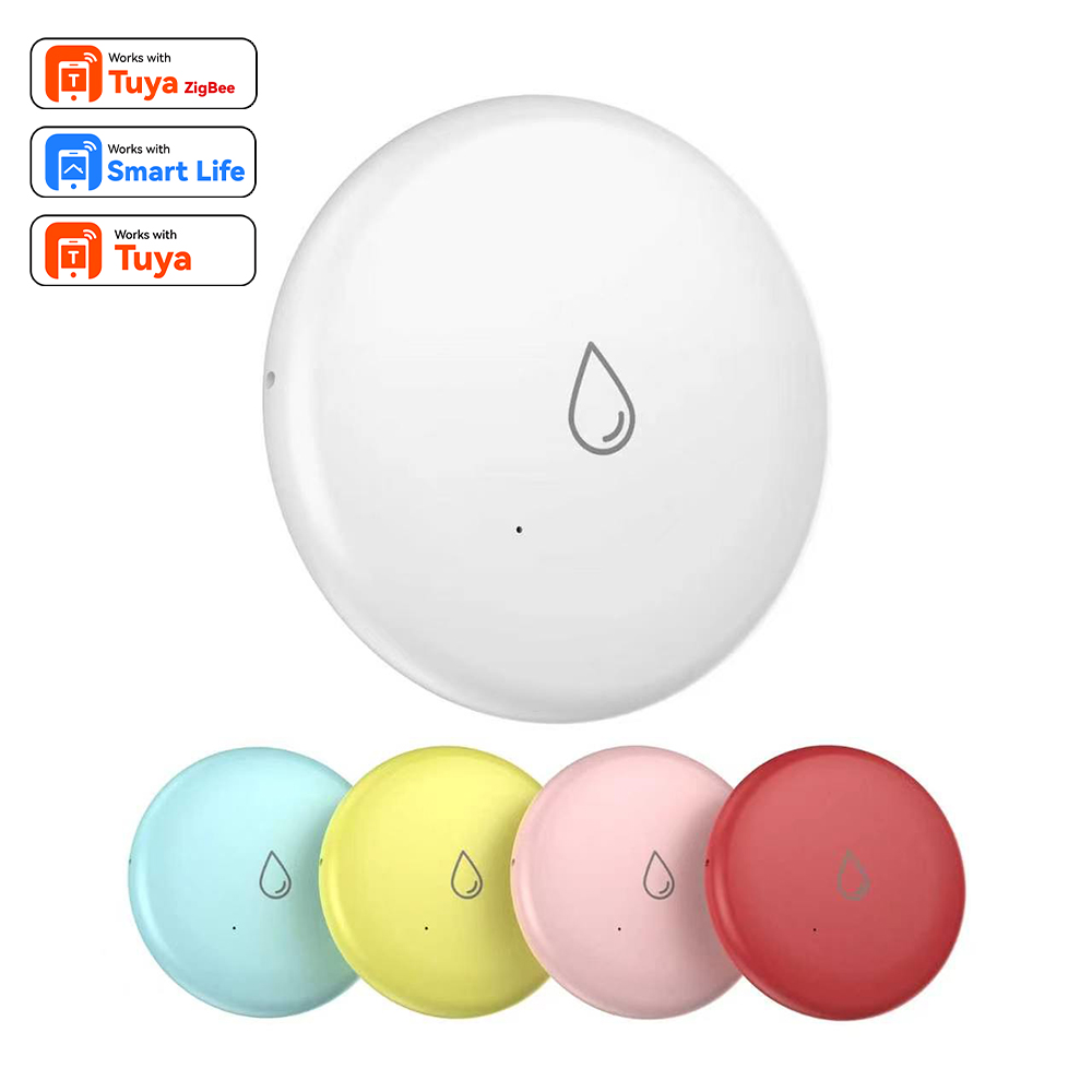Water Alarm Sensor - Датчик протечки Zigbee, светодиодный датчик затопления