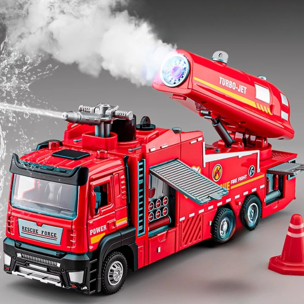 Fire Escape Ladder - Масштаб 1:32, распылитель воды, модель пожарной