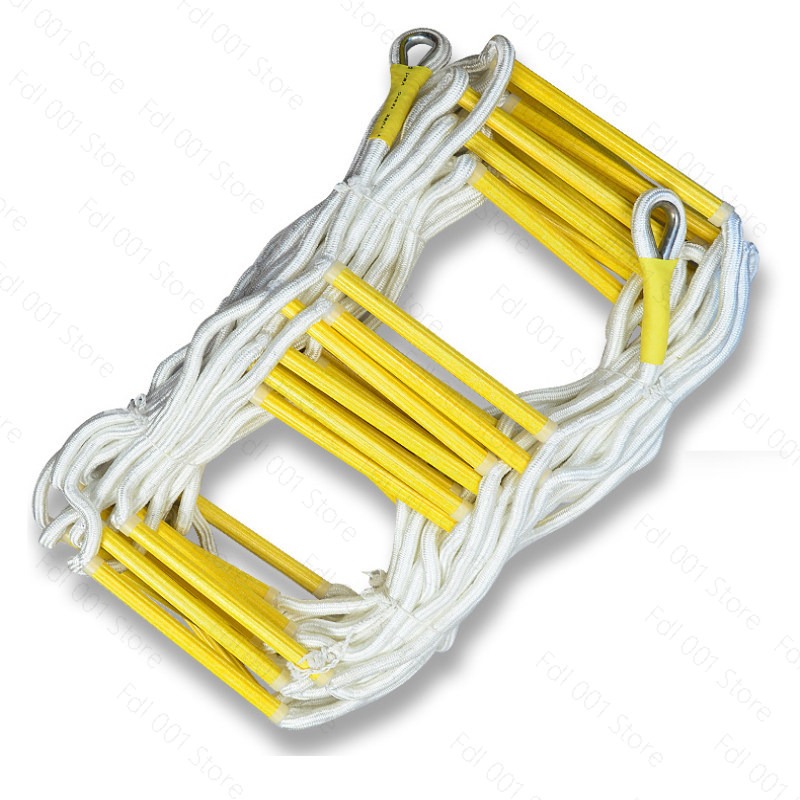 Fire Escape Ladder - 15-метровая спасательная веревочная лестница для эвакуации