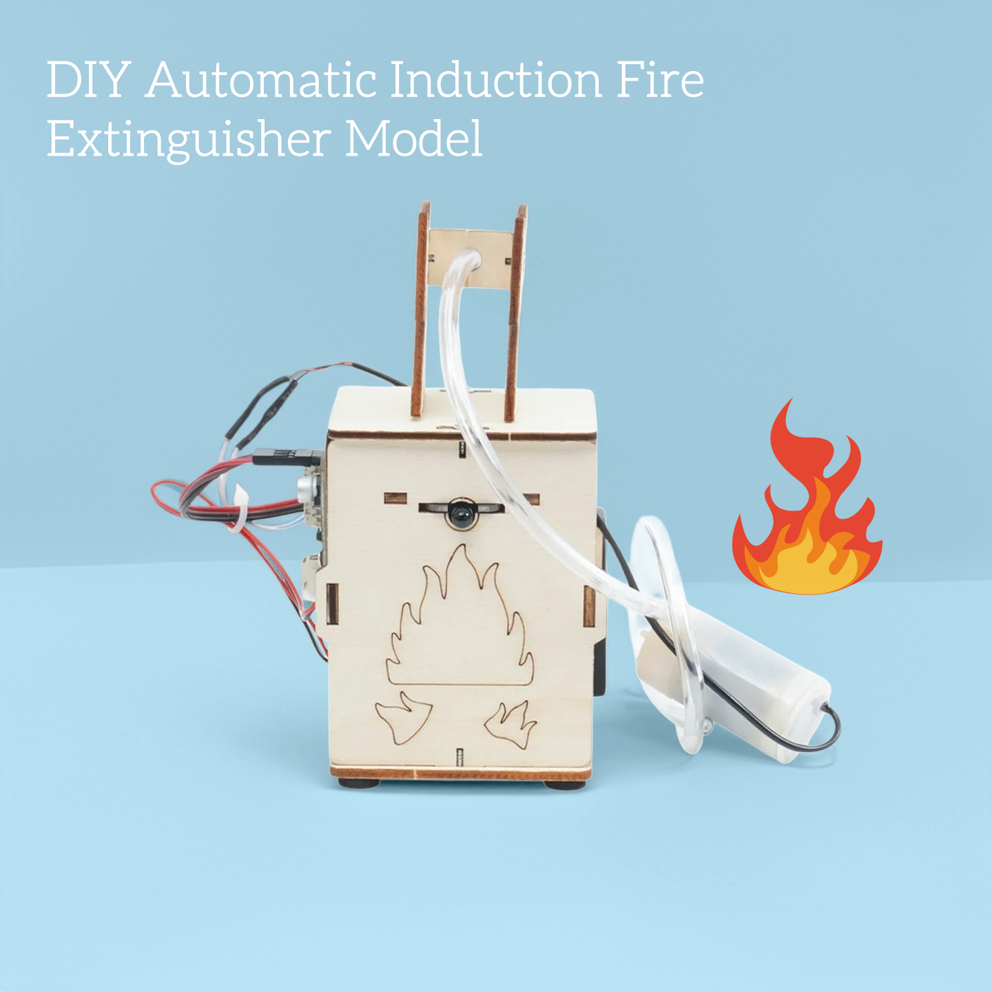 Fire Extinguisher Small - Набор для сборки автоматического индукционного огнетушителя
