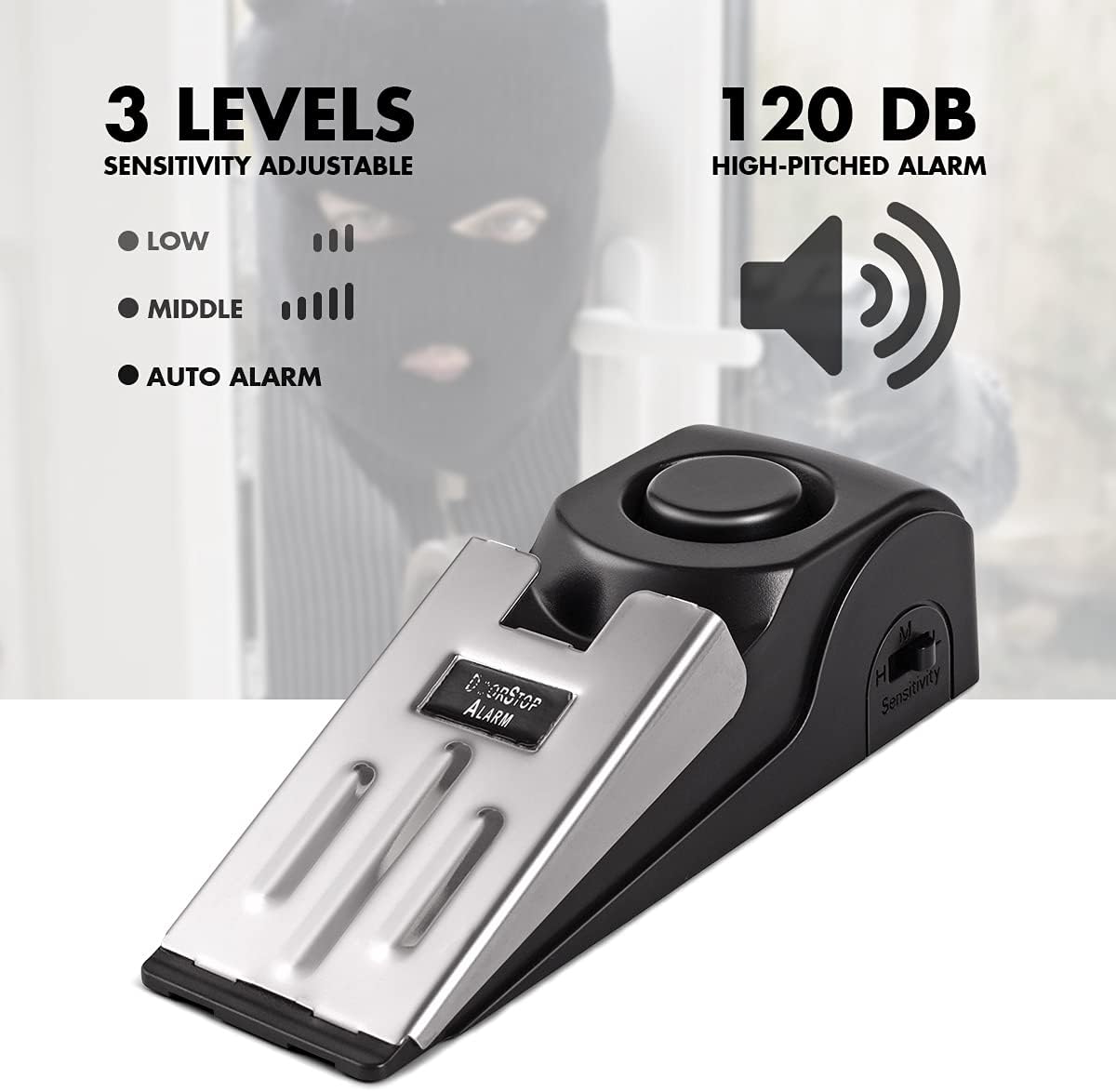 Door Stop Alarm - Сигнализация остановки двери, дверной стопор с
