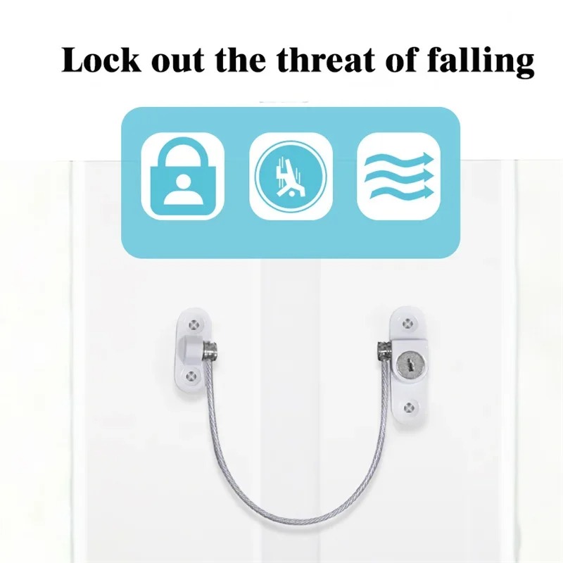 Window Lock Bar - Замок для окна из нержавеющей стали,