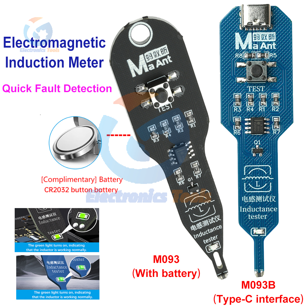 Co Detector Plug - M093 M093B тестер индуктивности тестер катушек