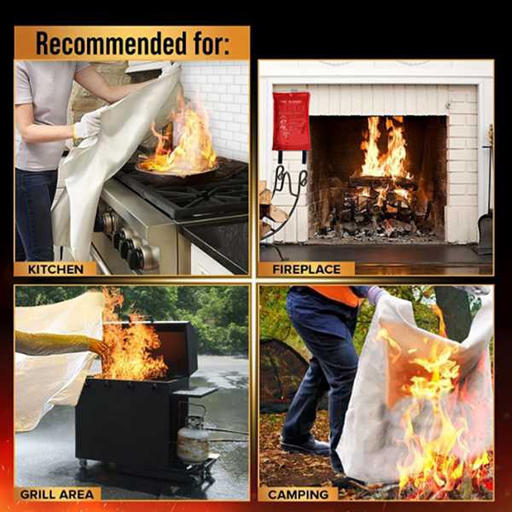 Fire Blanket Kitchen - AED2-Экстренное противопожарное одеяло, противопожарное одеяло, противопожарное