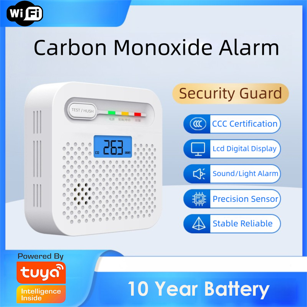 Co Detector Plug - Умный Wi-Fi детектор угарного газа Arumny