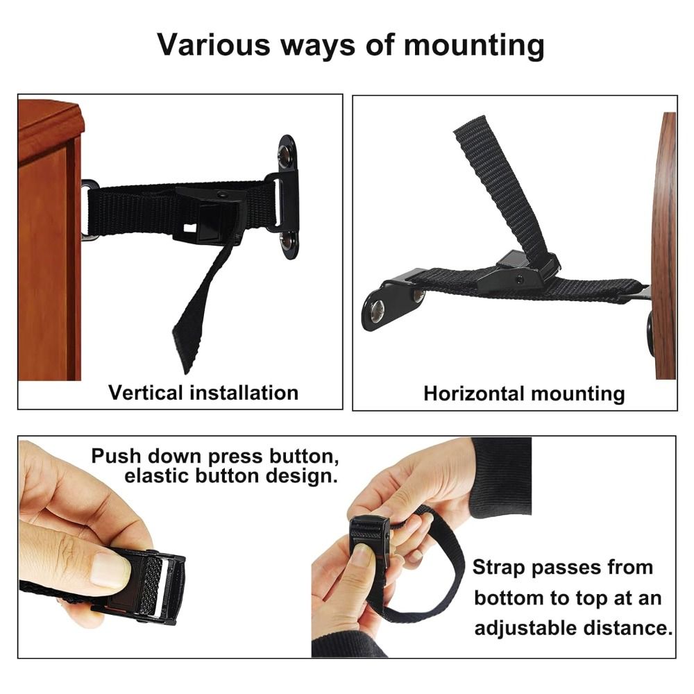 Earthquake Anchor Strap - Простые в установке антивибрационные крепления для