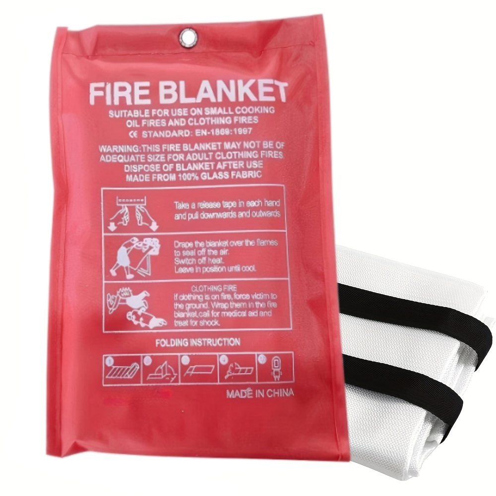 Fire Blanket Kitchen - Огнезащитное одеяло / Аварийное противопожарное одеяло