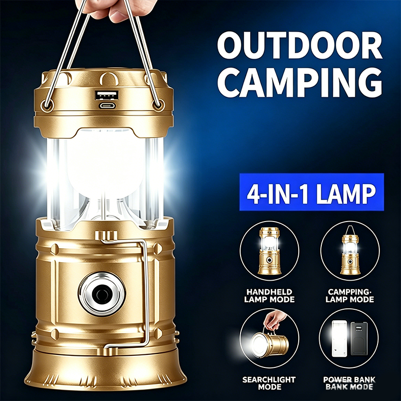 Power Outage Light - Портативная солнечная система освещения для улицы,