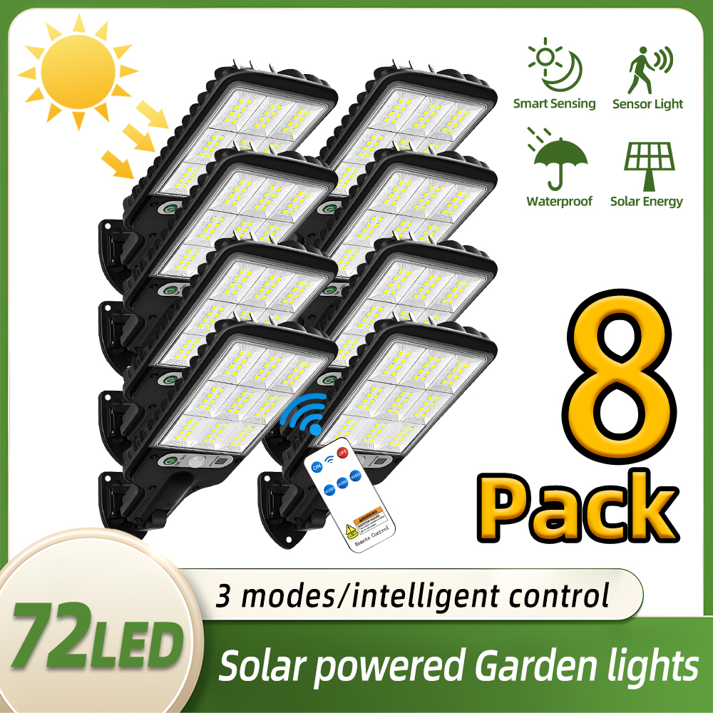 Power Outage Light - 1/8 шт. солнечный уличный прожектор, беспроводная