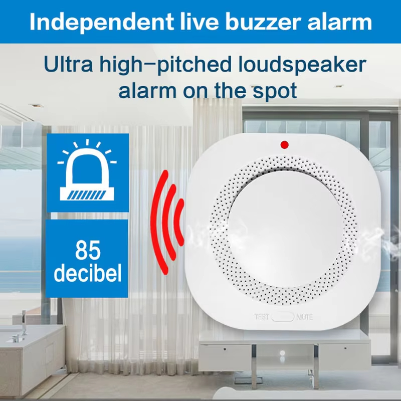 Умный независимый датчик дыма  – обзор и цена Smoke Detector Interconnected