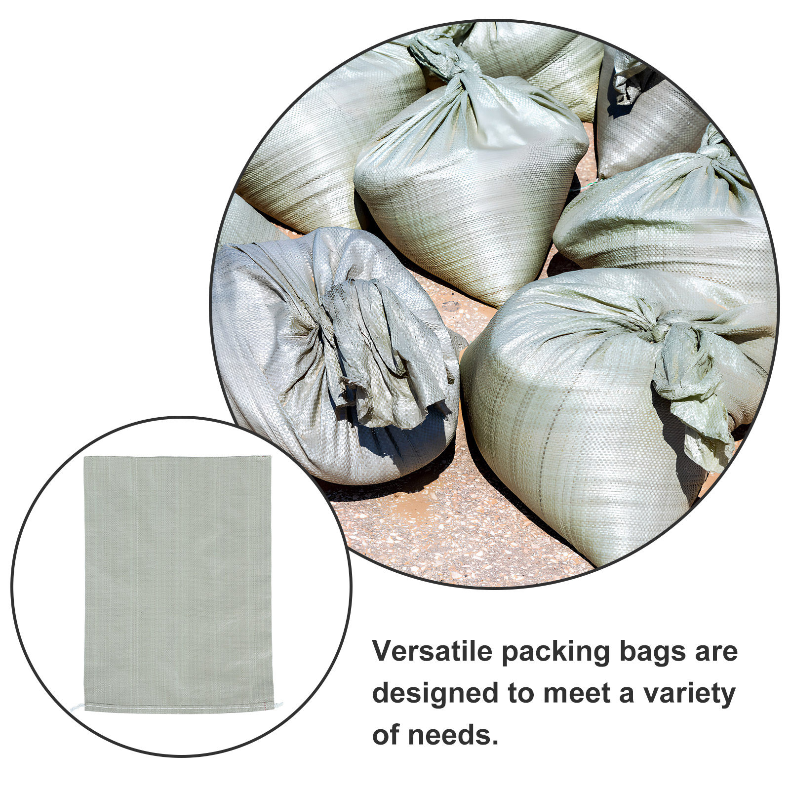 20 шт. утолщенных упаковочных  – обзор и цена Flood Barrier Bag