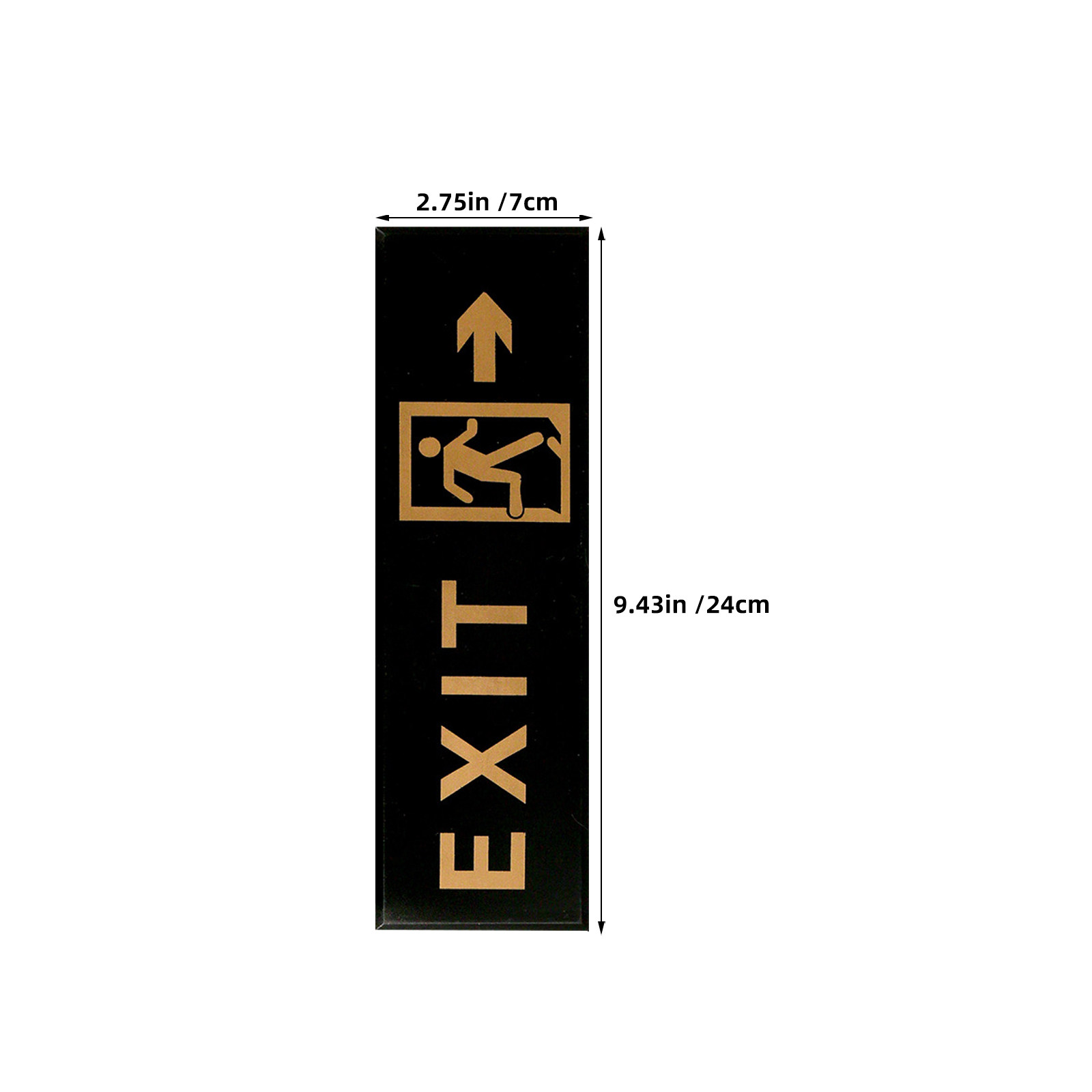 Набор из 5 самоклеящихся акрил – обзор и цена Emergency Exit Sign