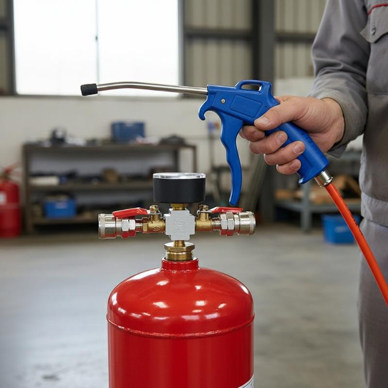 Портативный мобильный воздушны – обзор и цена Fire Extinguisher Small