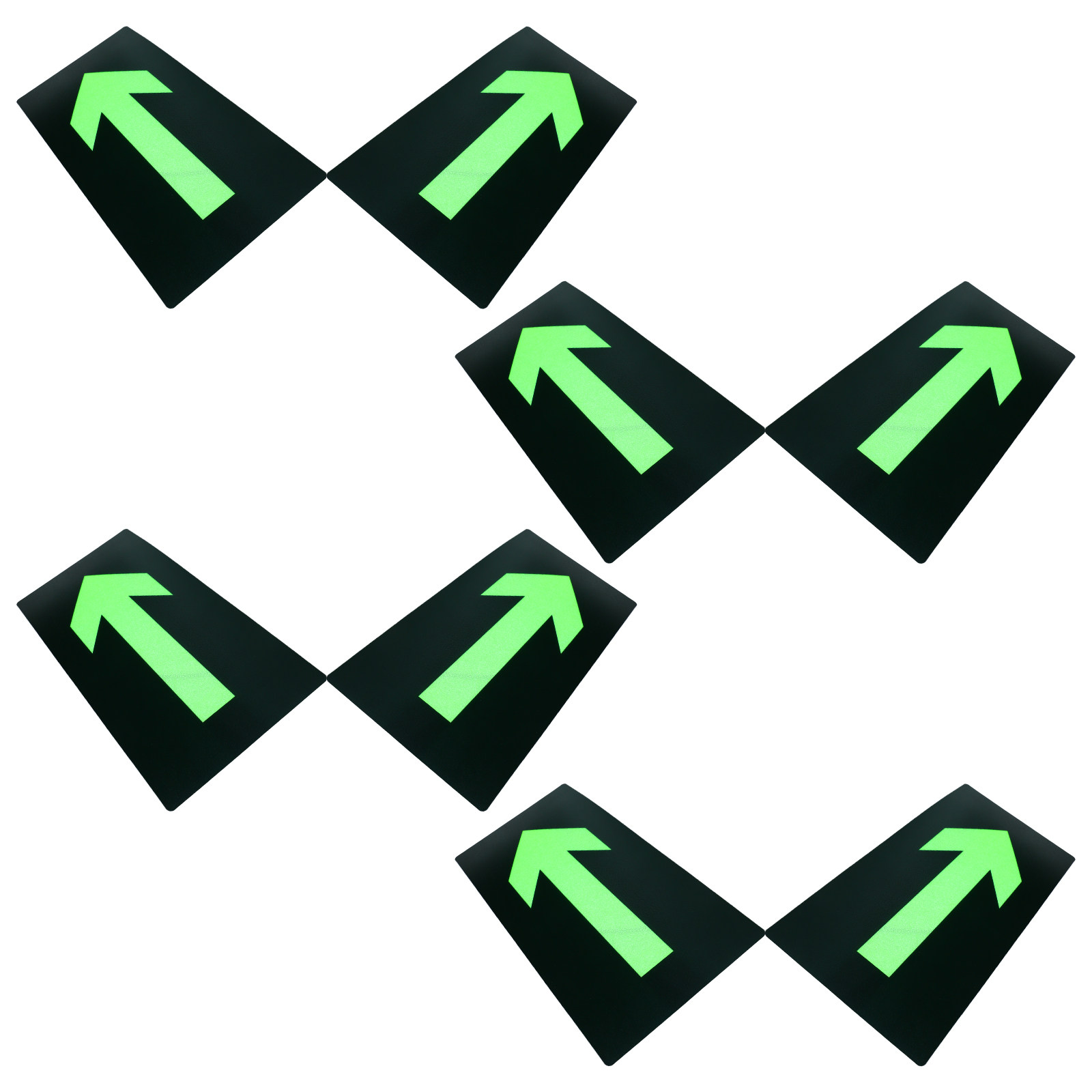 Набор из 8 светящихся в темнот – обзор и цена Emergency Exit Sign