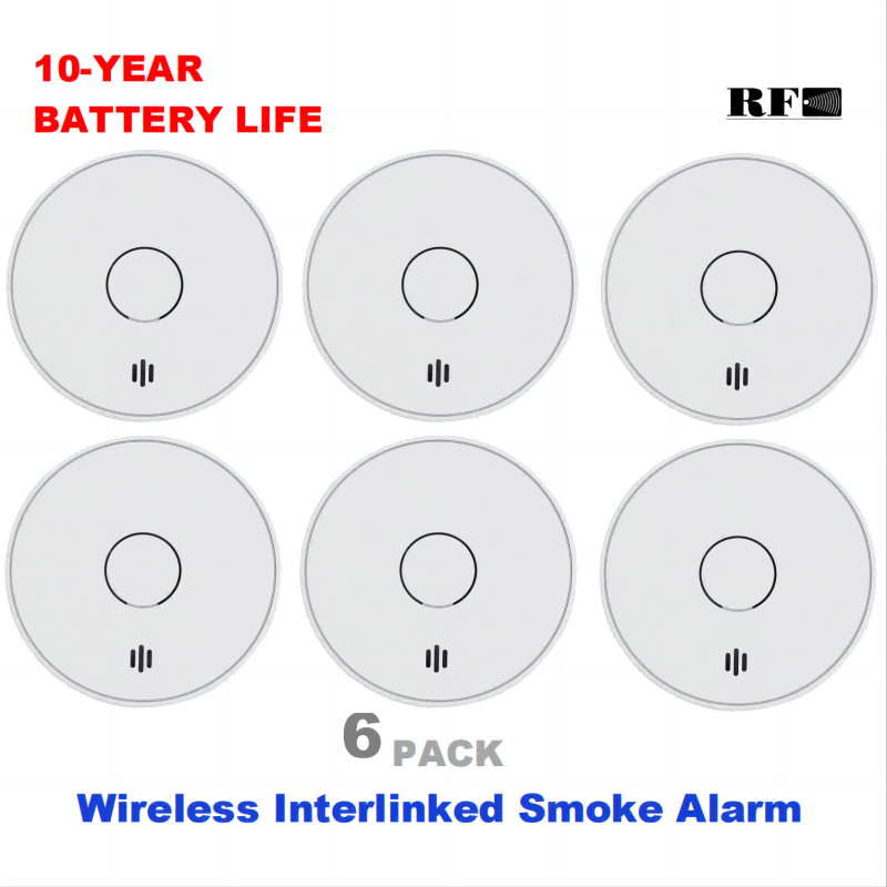 Беспроводная взаимосвязанная д – обзор и цена Smoke Detector Interconnected