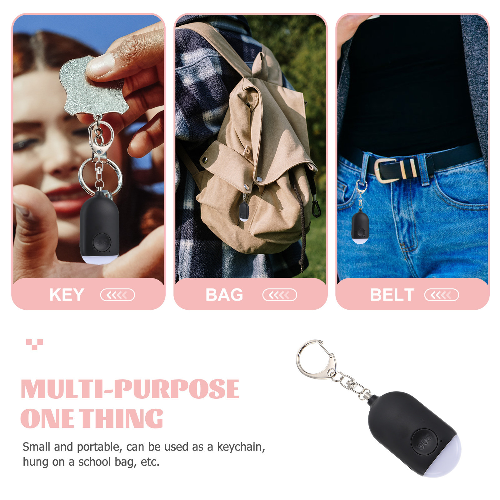 Портативная персональная сигна – обзор и цена Personal Alarm Keychain