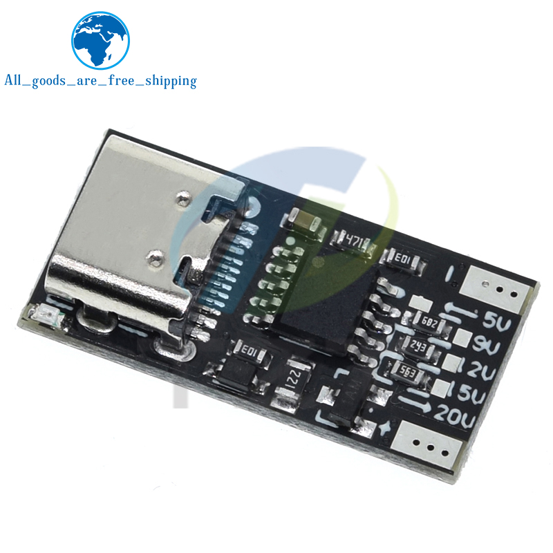 TZT Type-C PD2.0 PD3.0 9 В 12  – обзор и цена Co Detector Plug