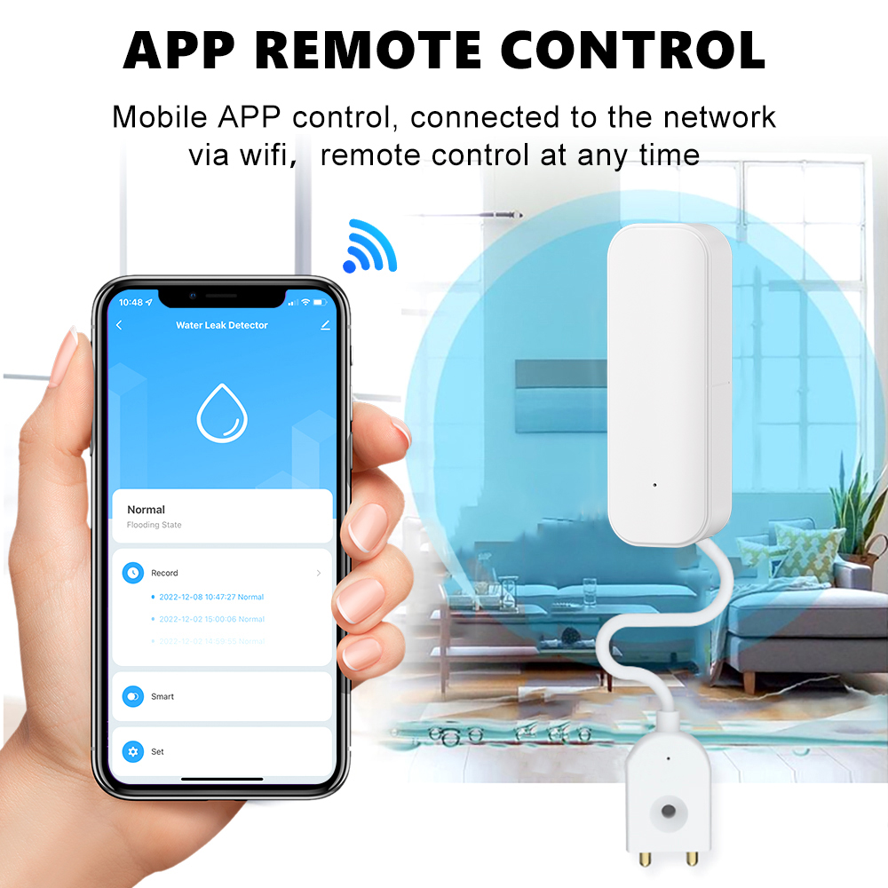Датчик уровня воды Wi-Fi/Zigbe – обзор и цена Water Alarm Sensor