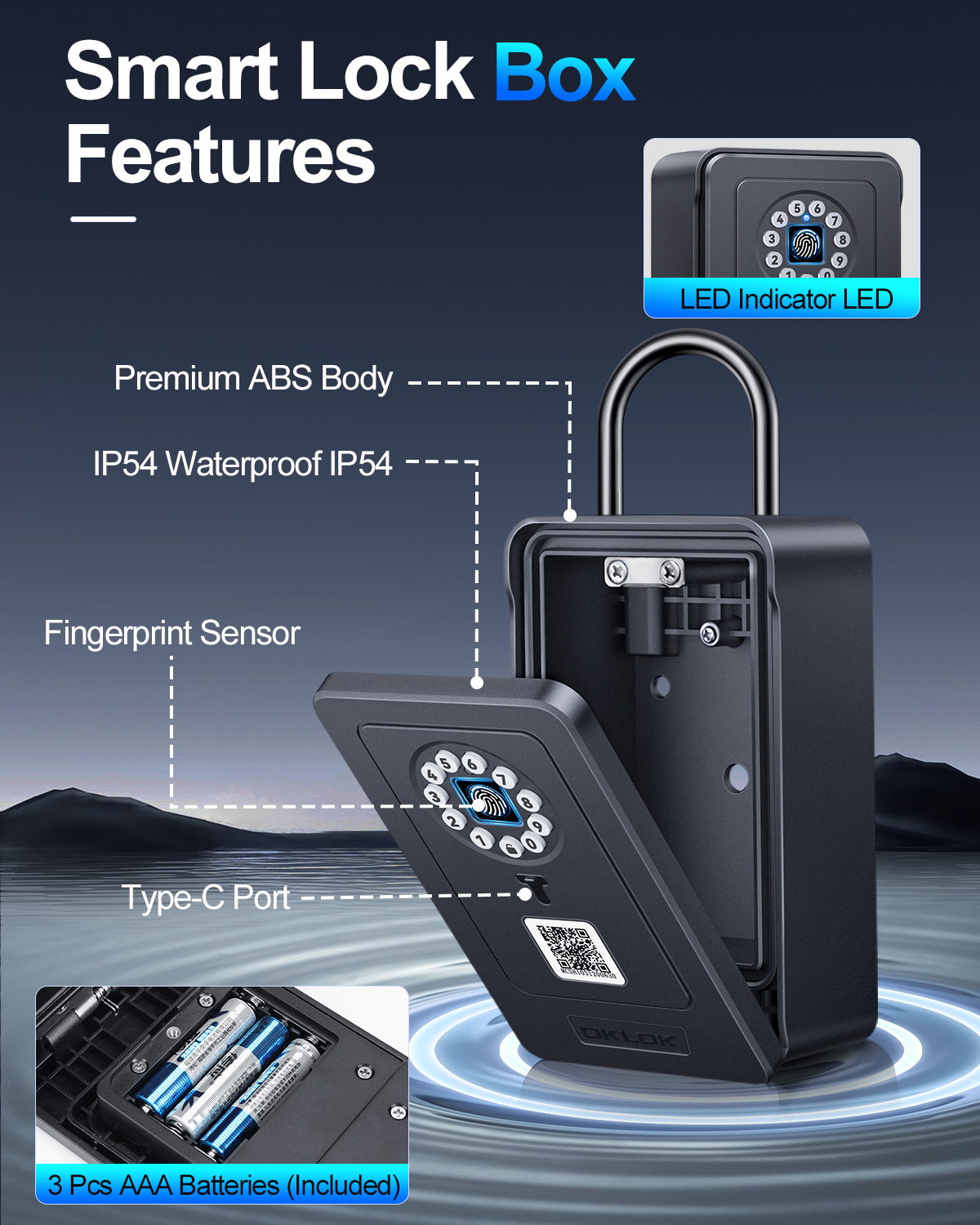Awapow Bluetooth-бокс для хран – обзор и цена Lockbox Key Secure