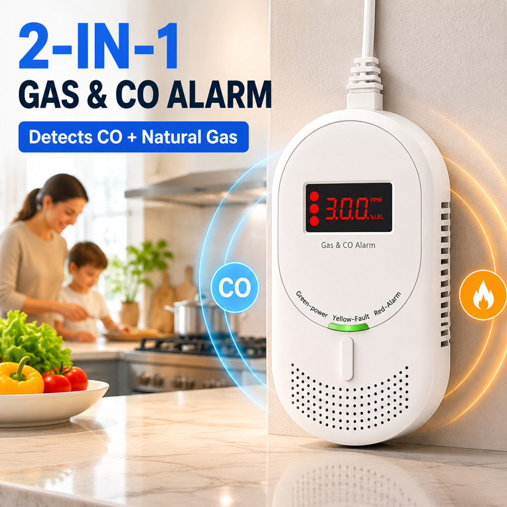 Детектор утечки природного газ – обзор и цена Co Detector Plug