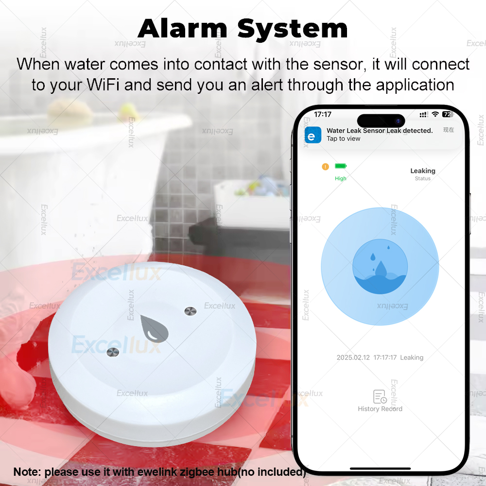 Ewelink Zigbee 3,0 датчик воды – обзор и цена Water Alarm Sensor