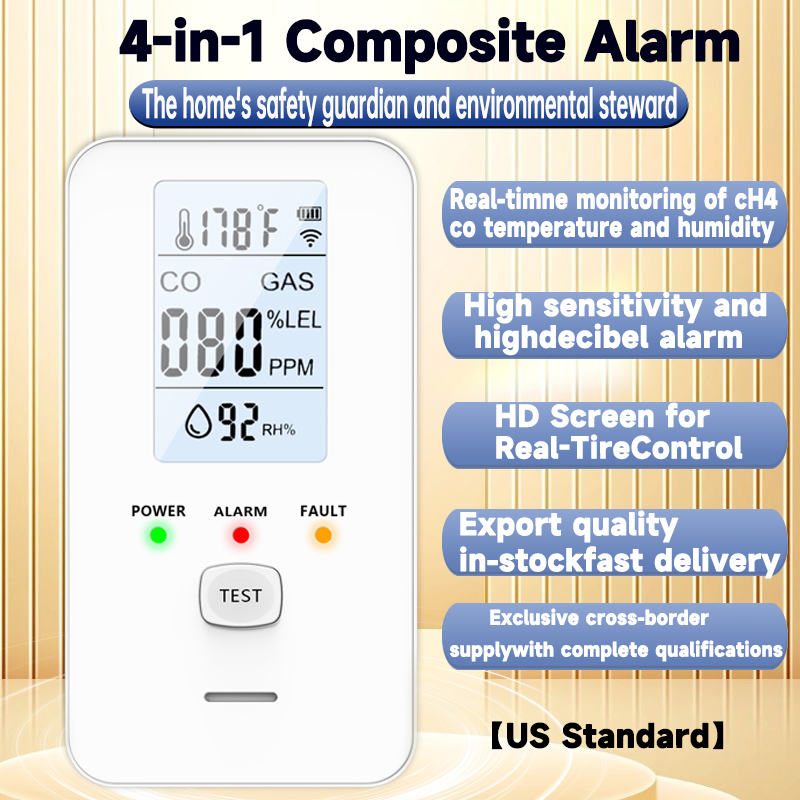 Детектор газа 4 в 1, сигнализа – обзор и цена Co Detector Plug