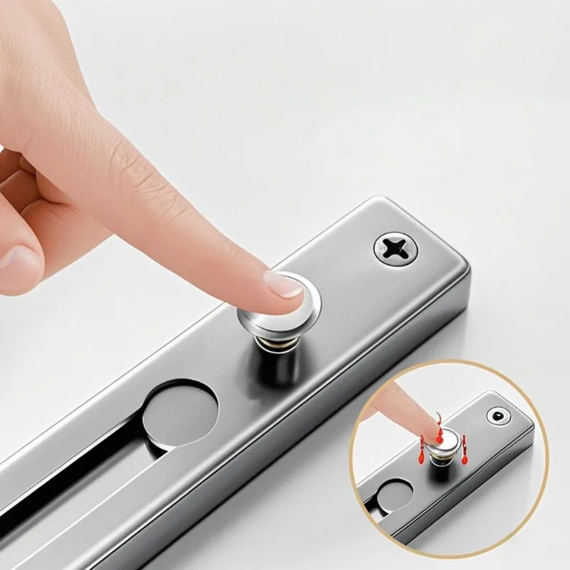Без сверления, из нержавеющей  – обзор и цена Security Chain Door