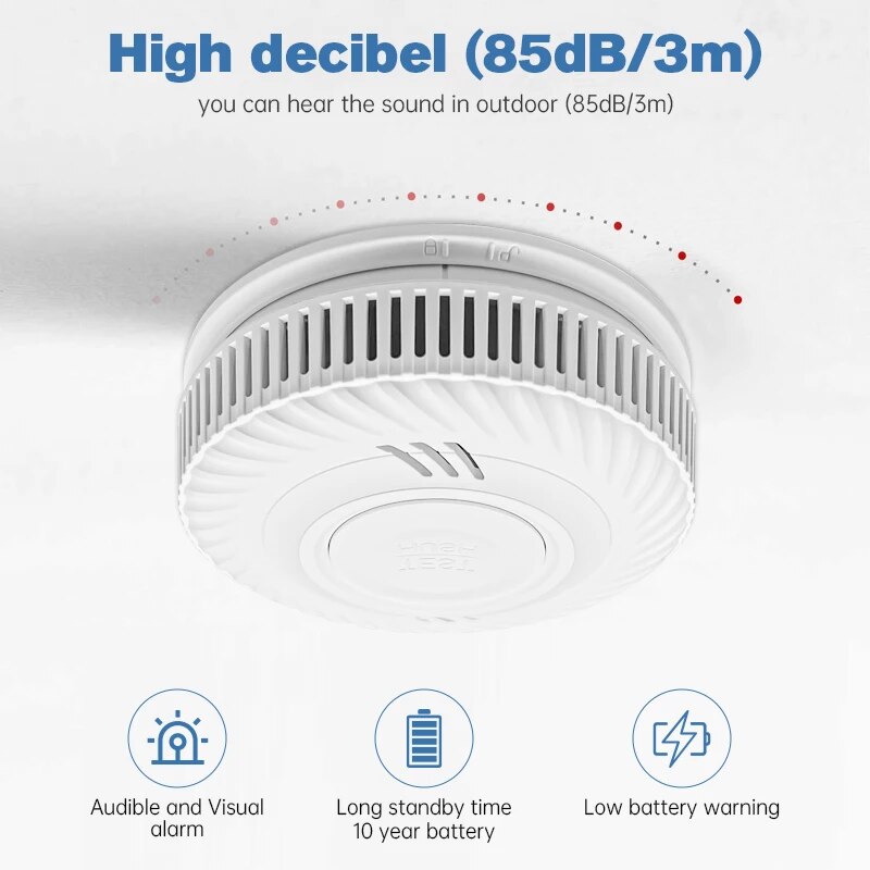 1 шт. предупреждение детектора – обзор и цена Smoke Detector Interconnected