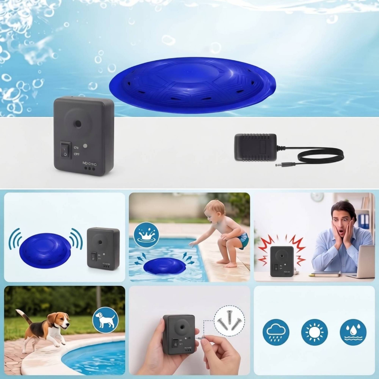 Сигнализация безопасности для  – обзор и цена Pool Alarm Float