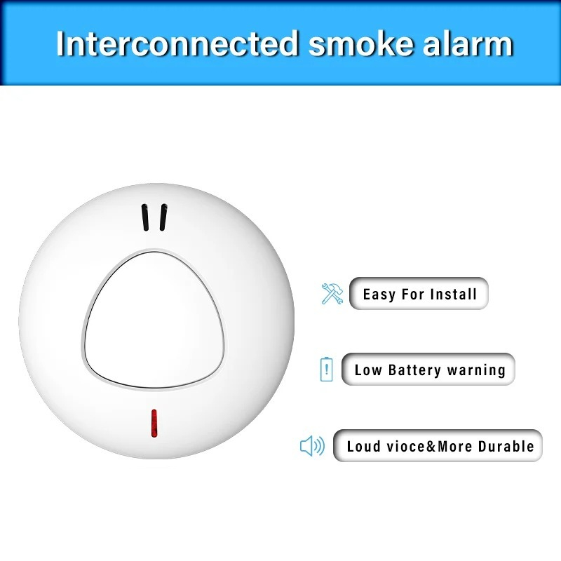 Система безопасности умного до – обзор и цена Smoke Detector Interconnected
