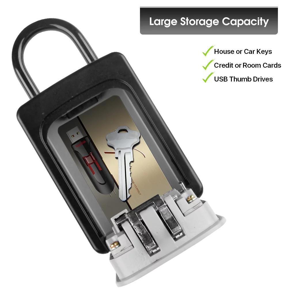 Настенный сейф для ключей с 4- – обзор и цена Lockbox Key Secure