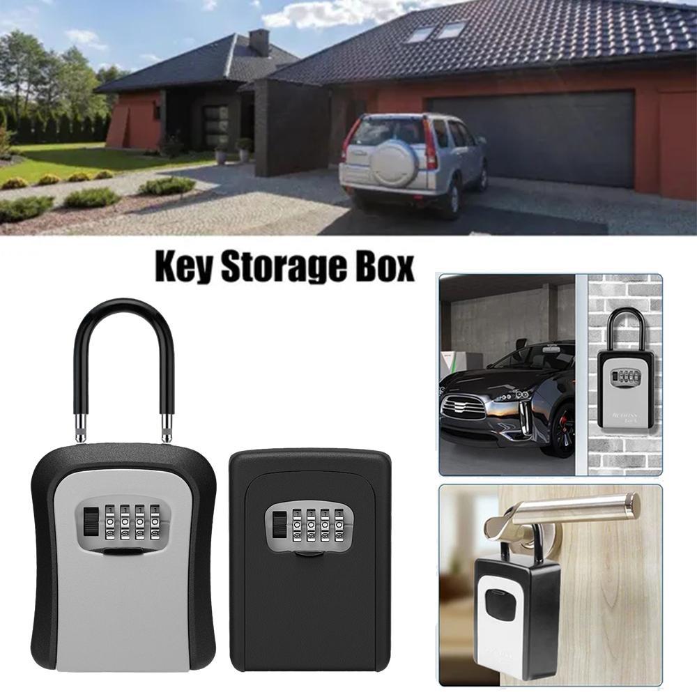 Настенный сейф для ключей с 4- – обзор и цена Lockbox Key Secure