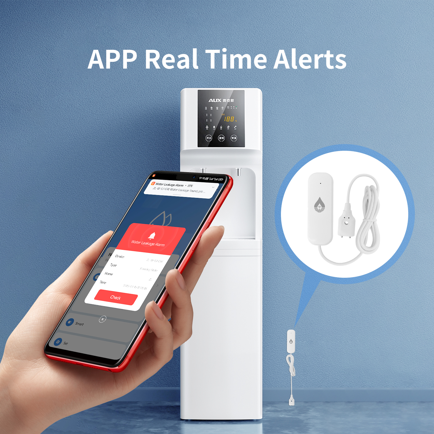 Датчик протечки воды YFK WiFi/ – обзор и цена Water Alarm Sensor
