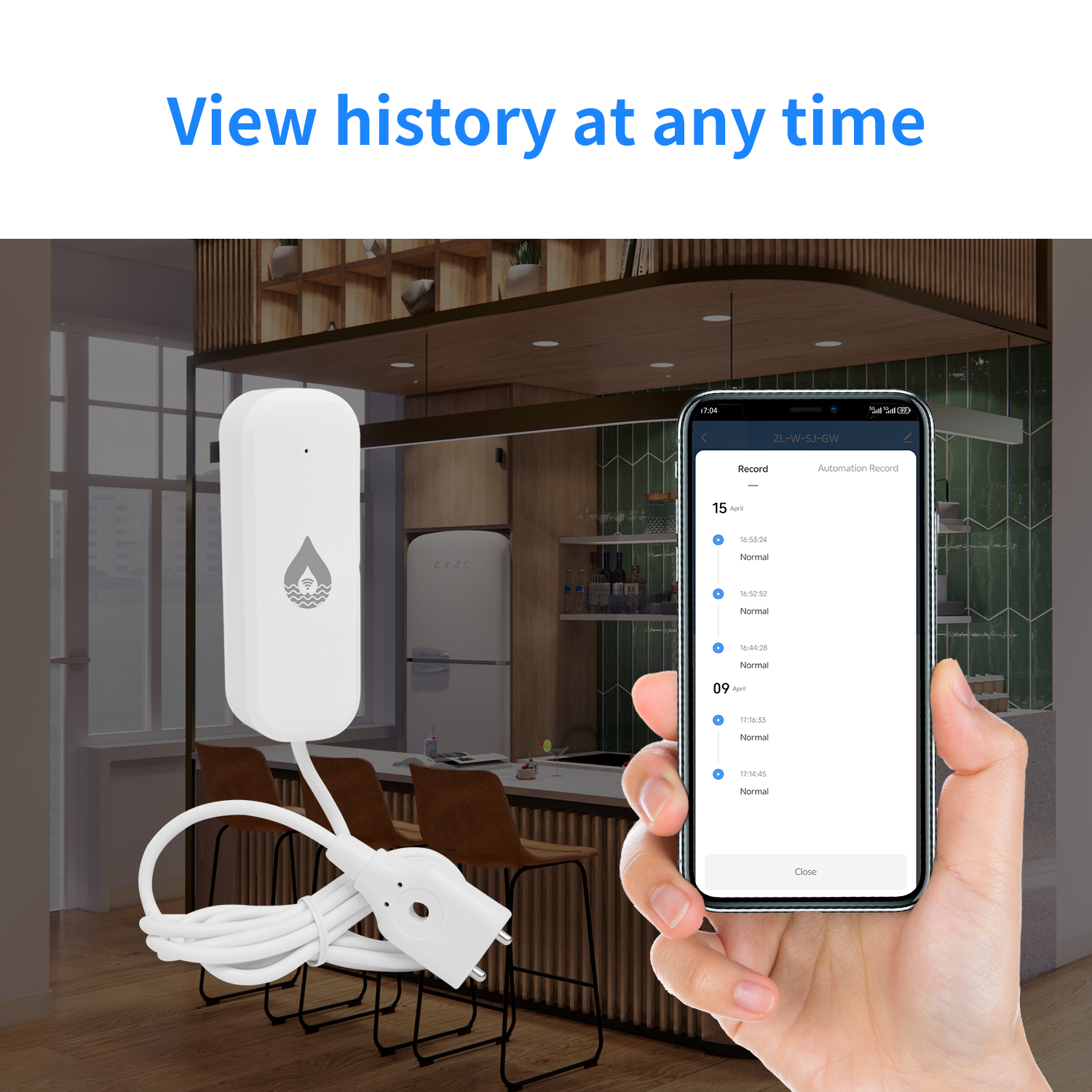 Датчик протечки воды YFK WiFi/ – обзор и цена Water Alarm Sensor