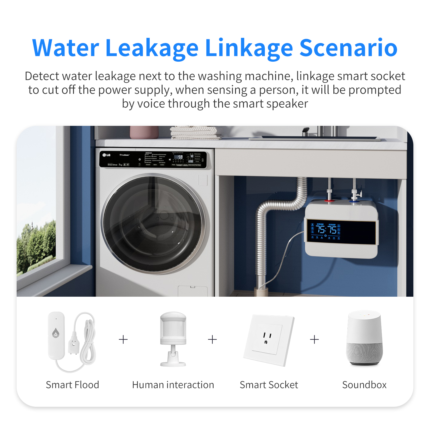 Датчик протечки воды YFK WiFi/ – обзор и цена Water Alarm Sensor