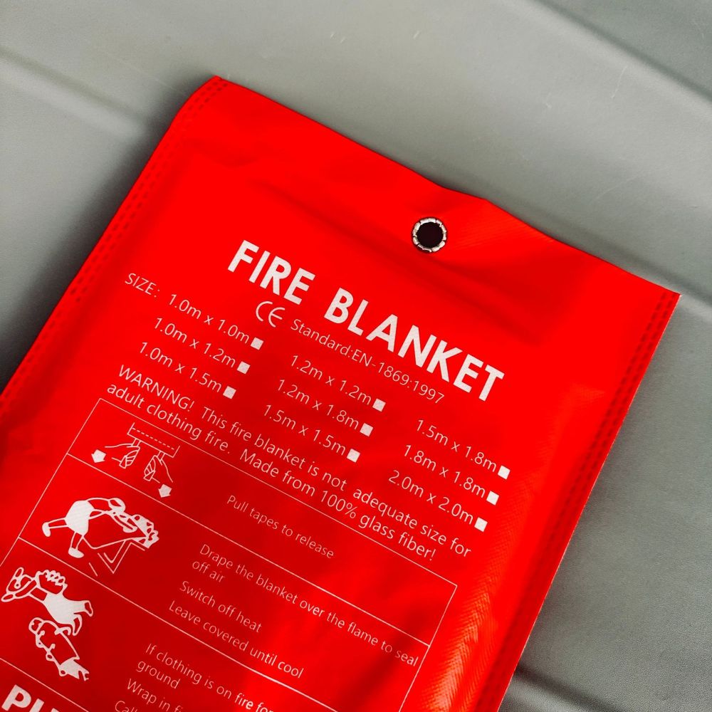 Аварийное противопожарное одея – обзор и цена Fire Blanket Kitchen
