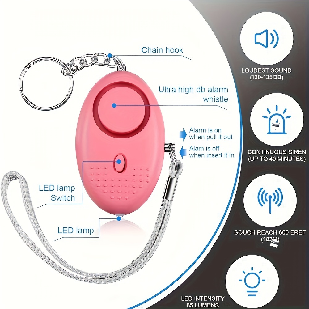 Персональная сигнализация безо – обзор и цена Personal Alarm Keychain