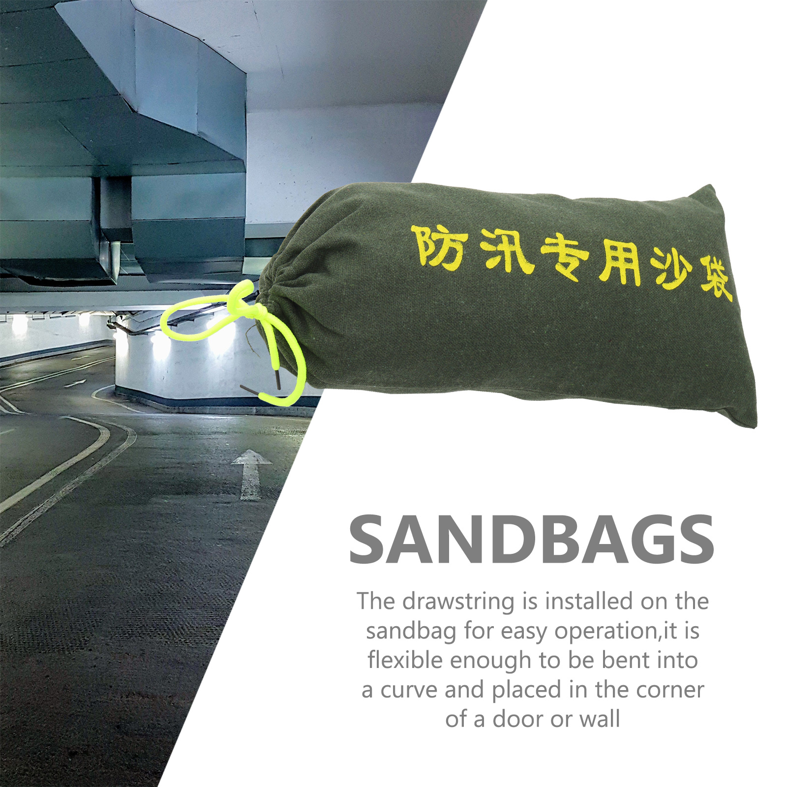 3 шт. пустой мешок с песком дл – обзор и цена Flood Barrier Bag