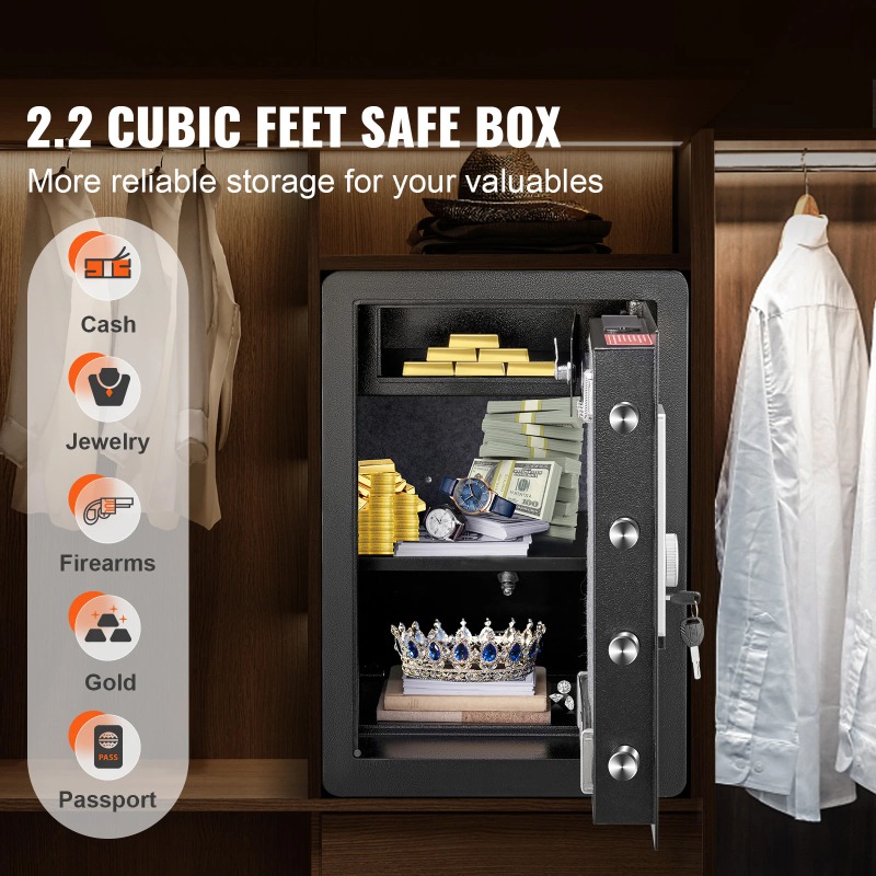 SucceBuy Электрический сейф 2, – обзор и цена Fire Safe Document