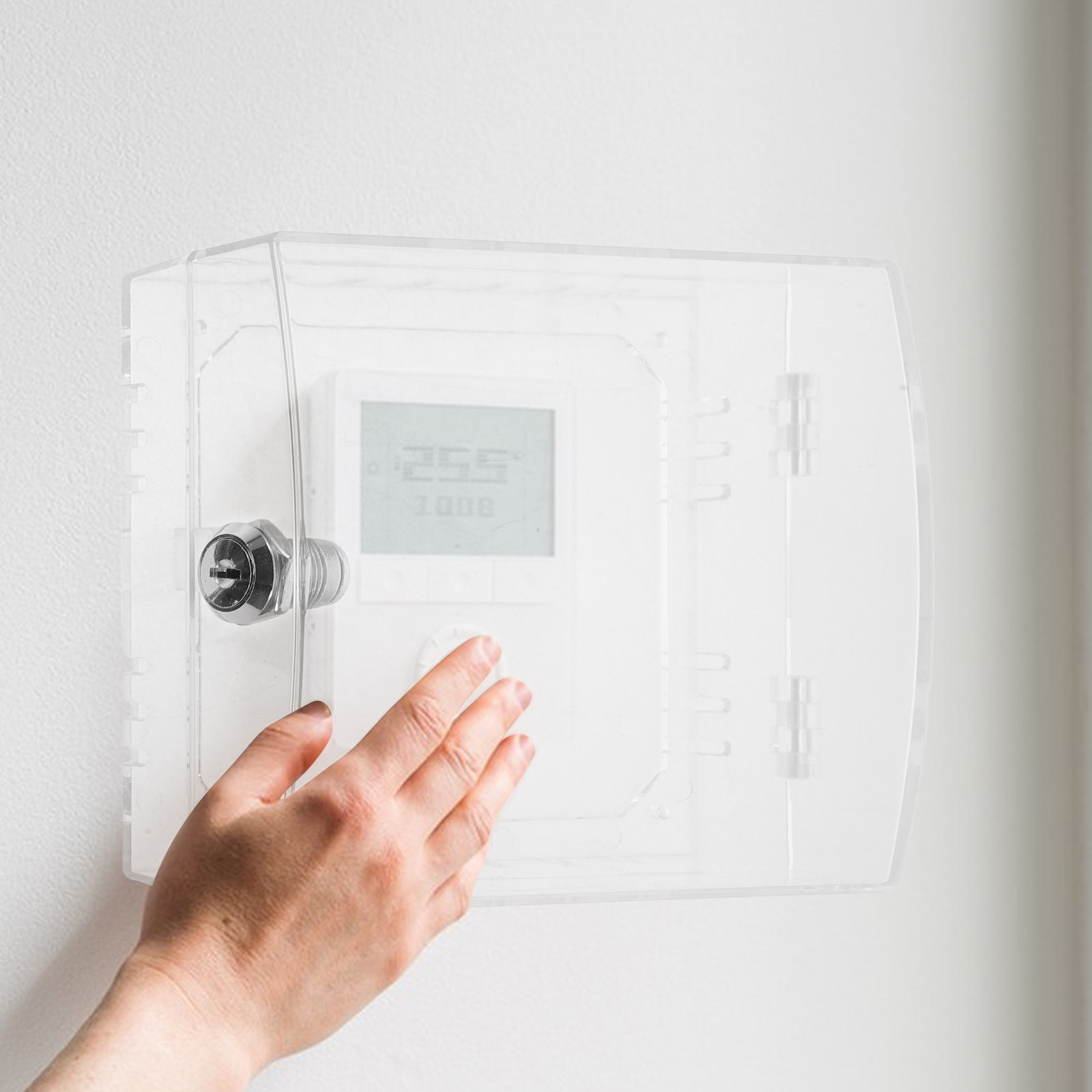 Прозрачный акриловый защитный  – обзор и цена Lockbox Key Secure
