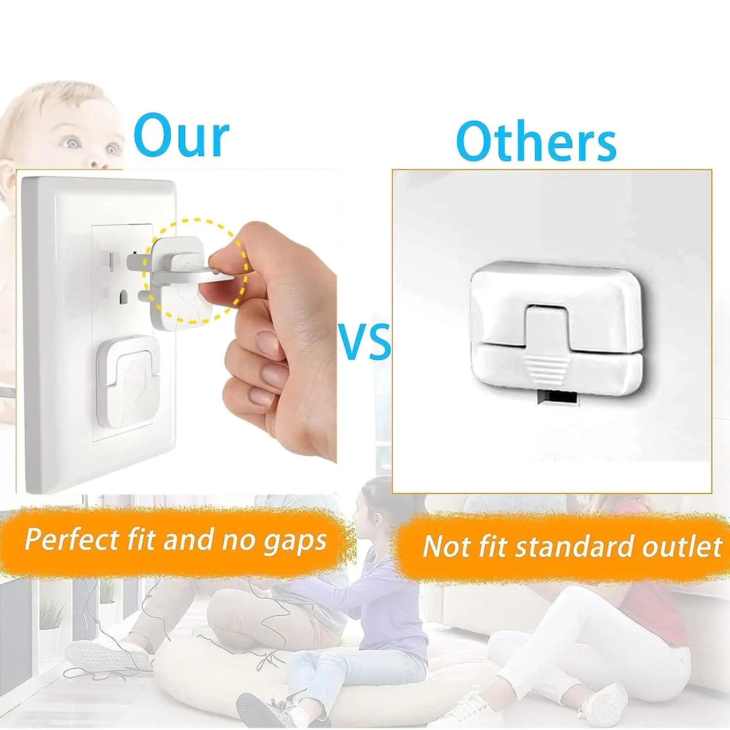 1-20 шт. Защитные заглушки для – обзор и цена Outlet Cover Baby
