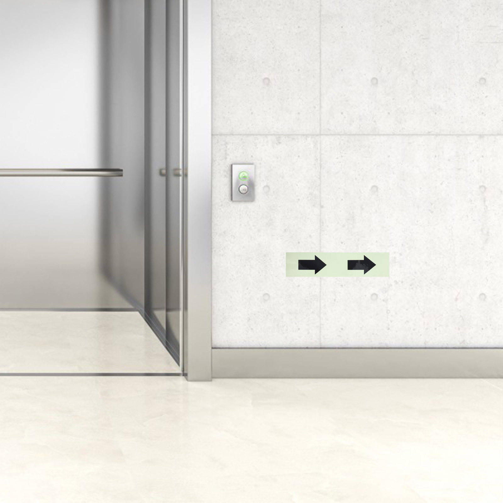 Рулон светоотражающей ленты со – обзор и цена Emergency Exit Sign