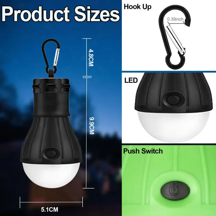 Светодиодные фонари для кемпин – обзор и цена Power Outage Light